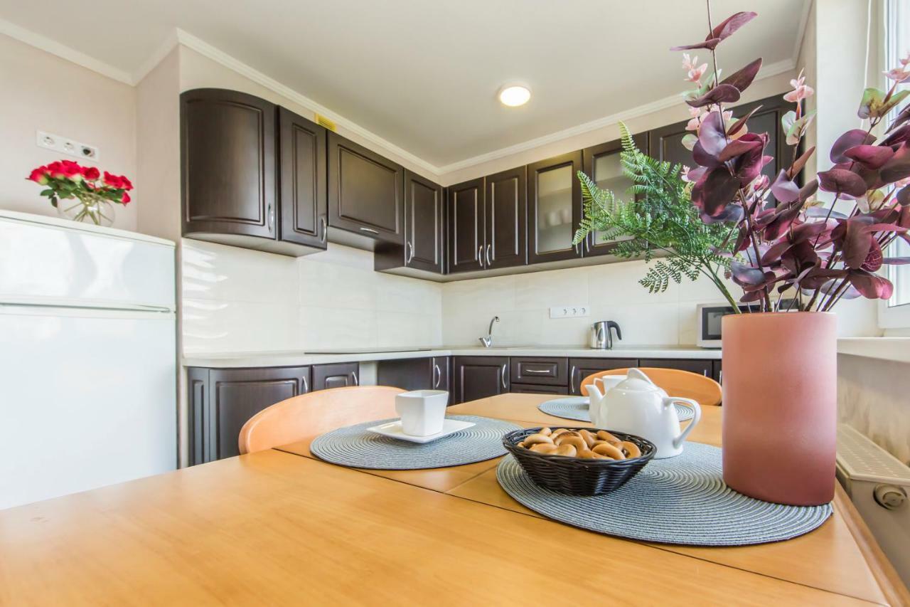 Super View, Luxury Apartment Near Chernihiv Metro. Kiev Extérieur photo